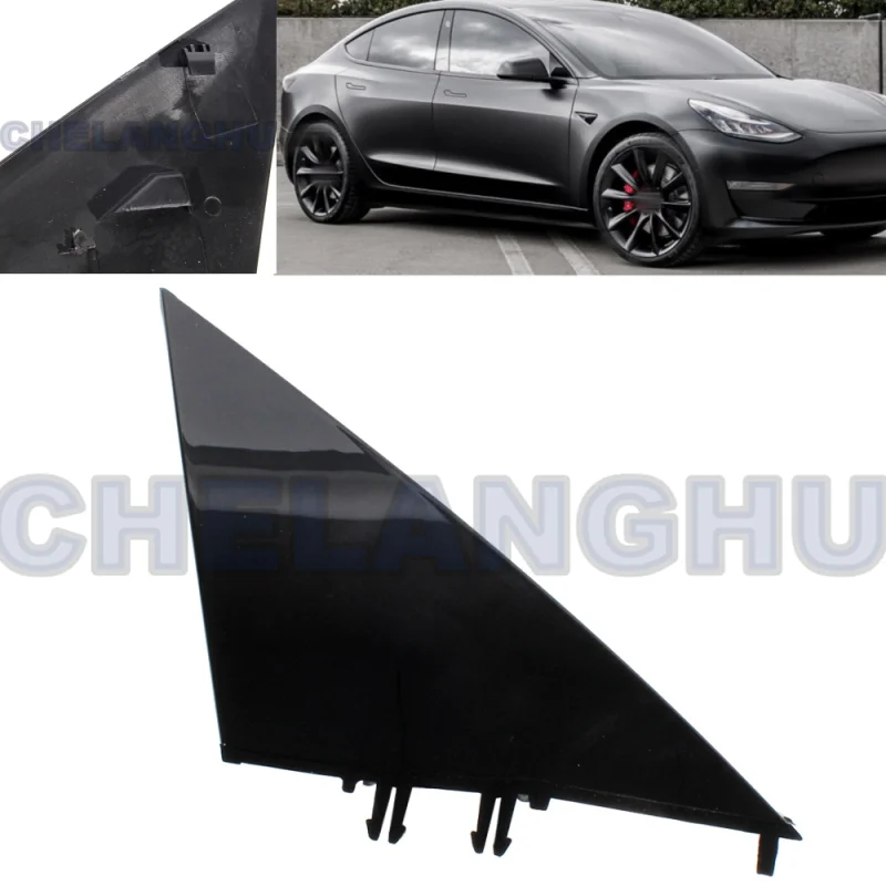 Accessories Car Near - Prawy Panel Lusterka Wstecznego z Czarnym