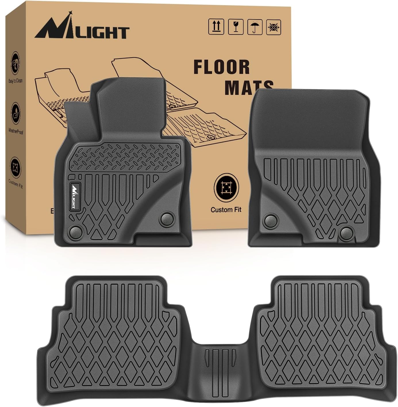 Car Floor Mat Rubber - Dopasowane na miarę dywaniki samochodowe Nilight