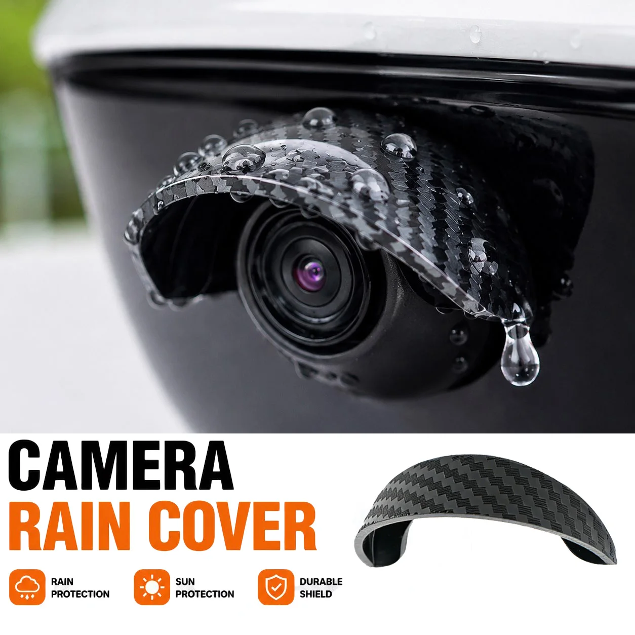 Car Accessories You Need - Uniwersalna, wodoodporna osłona obiektywu kamery cofania,