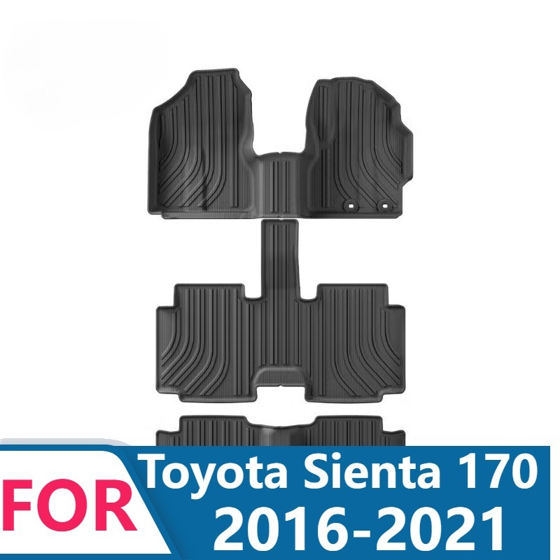 Car Floor Mat Rubber - Dywaniki samochodowe do Toyoty Sienta 170