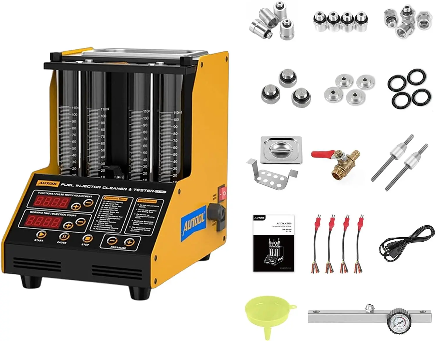 Fuel Injector Cleaner - Ultradźwiękowy tester i czyścik wtryskiwaczy paliwa
