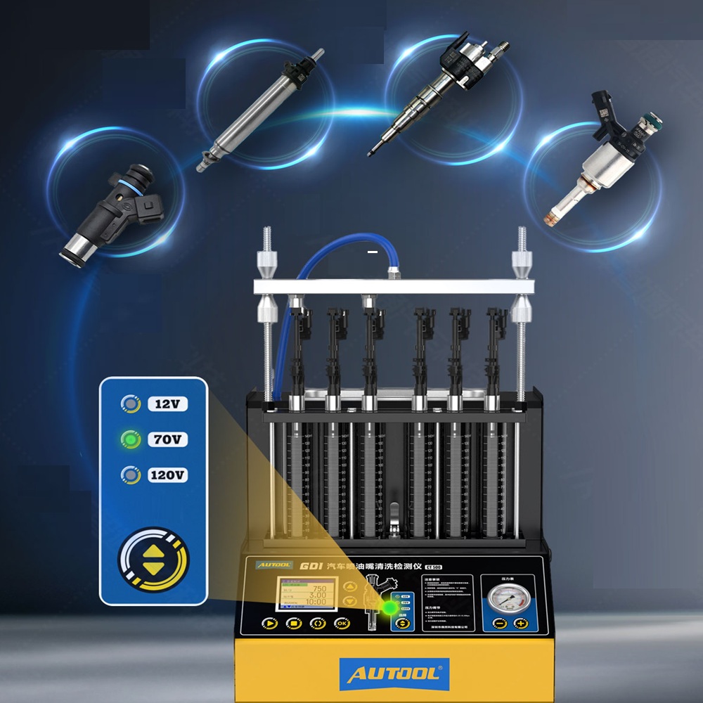 Fuel Injector Cleaner - AUTOOL CT500 GDI EFI FEI Maszyna