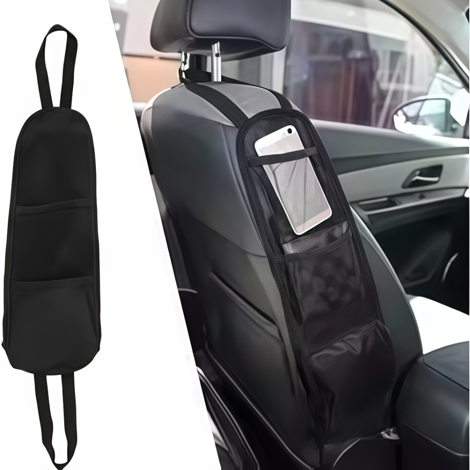 Car Accessories You Need - Organizer na fotel samochodowy - boczna