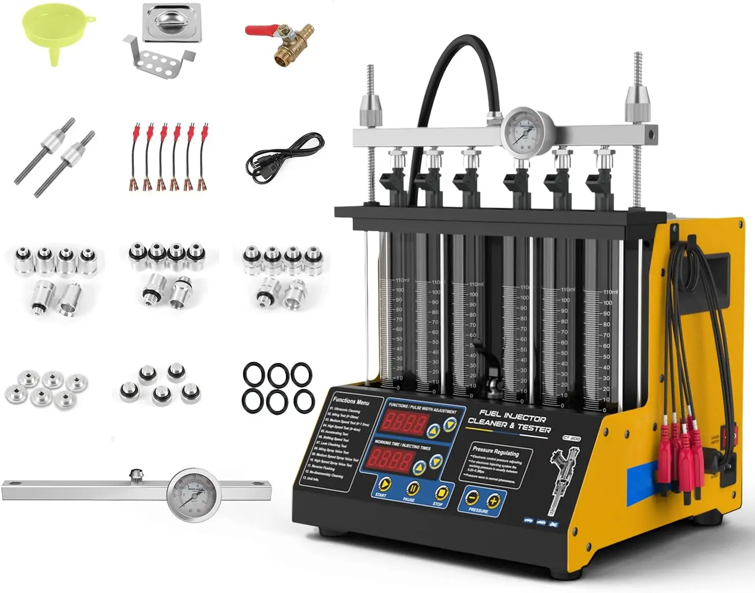 Fuel Injector Cleaner - Tester i oczyszczacz wtryskiwaczy paliwa CT200
