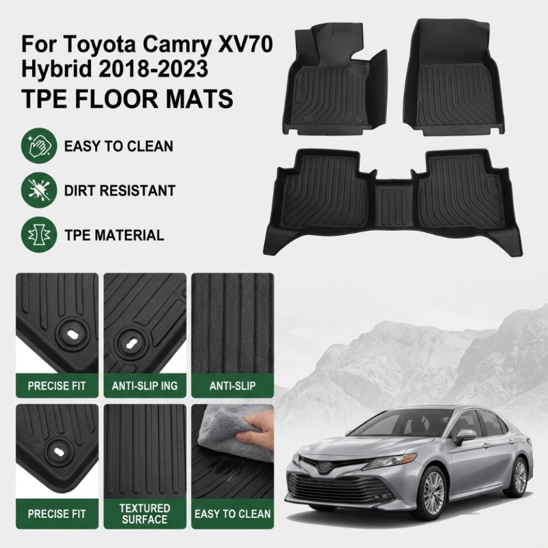 Car Floor Mat Rubber - Mata podłogowa TPE do samochodu Toyota
