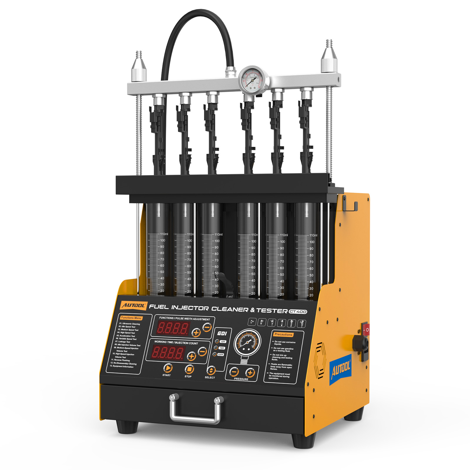 Fuel Injector Cleaner - AUTOOL CT400 Urządzenie do czyszczenia i