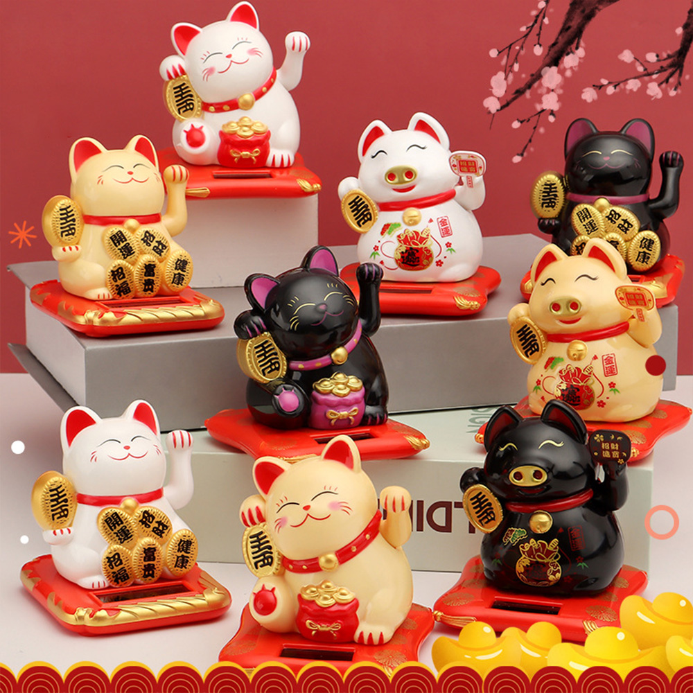 2,5-calowe ozdoby Lucky Cat Ur – Car Accessories Oman recenzja i cena