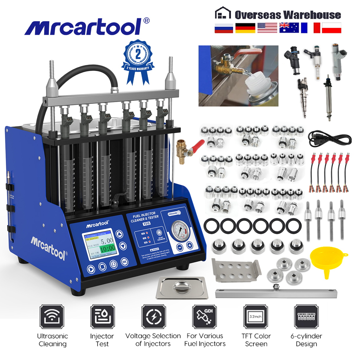 MR CARTOOL V310 – urządzenie d – Fuel Injector Cleaner recenzja i cena