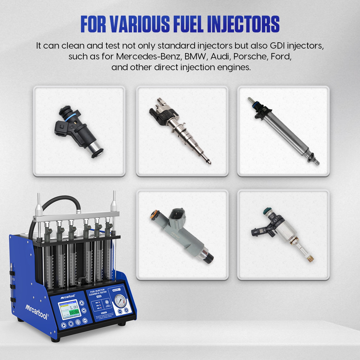 MR CARTOOL V310 – urządzenie d – Fuel Injector Cleaner recenzja i cena