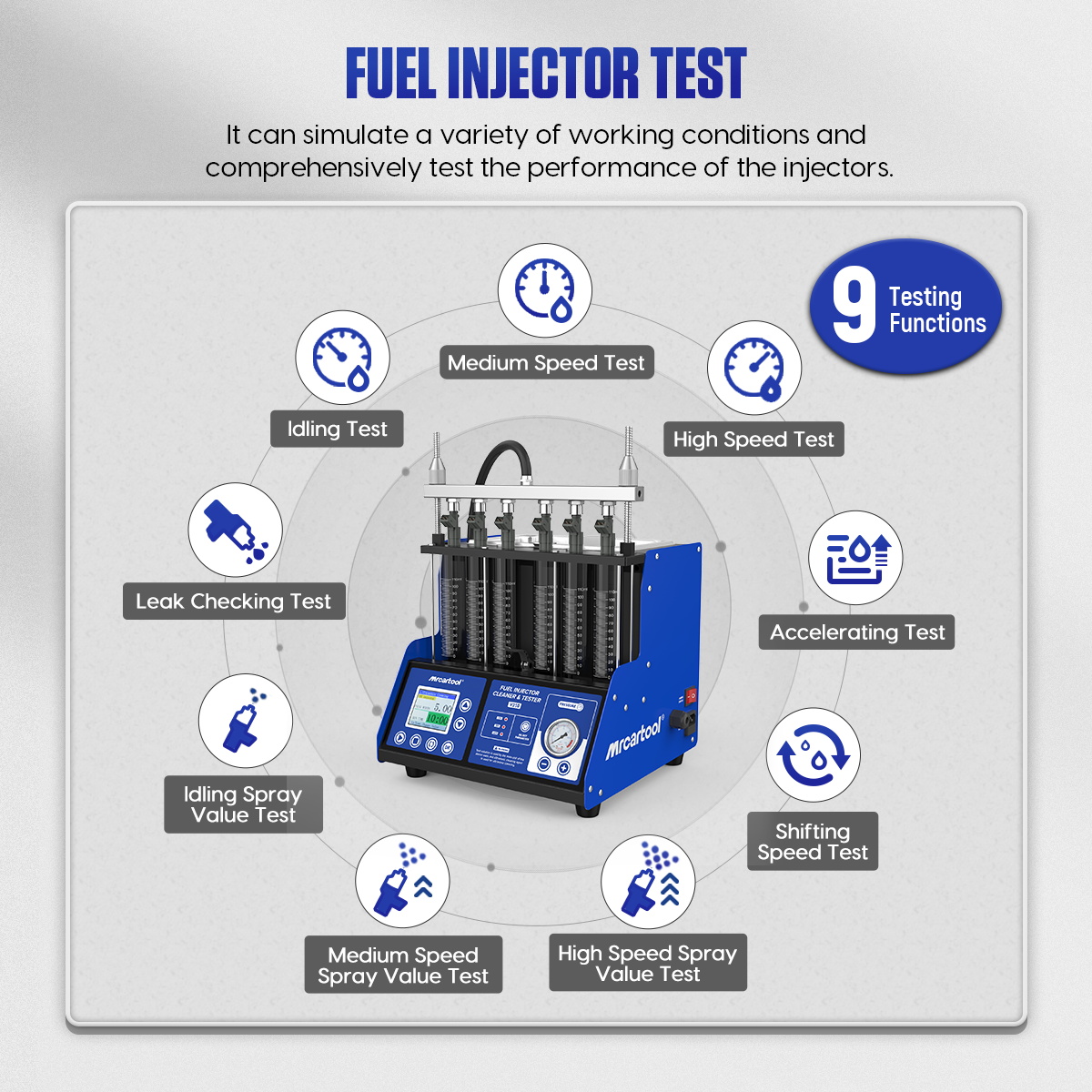 MR CARTOOL V310 – urządzenie d – Fuel Injector Cleaner recenzja i cena