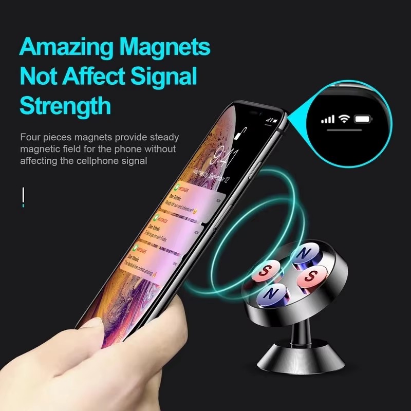 Magnetyczny uchwyt na telefon  – Car Accessories Phone Holder recenzja i cena