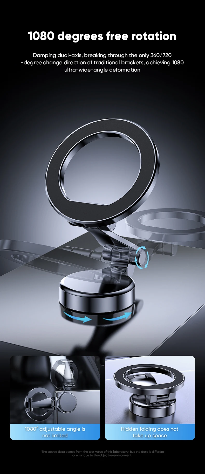 Składany magnetyczny uchwyt sa – Car Accessories Phone Holder recenzja i cena