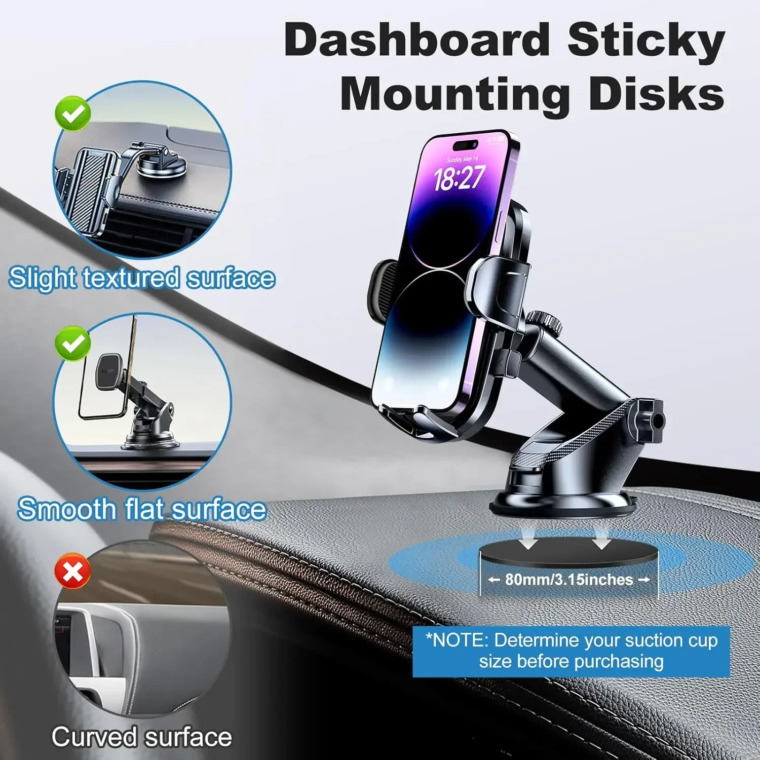 Uniwersalny zestaw samoprzylep – Car Accessories Phone Holder recenzja i cena