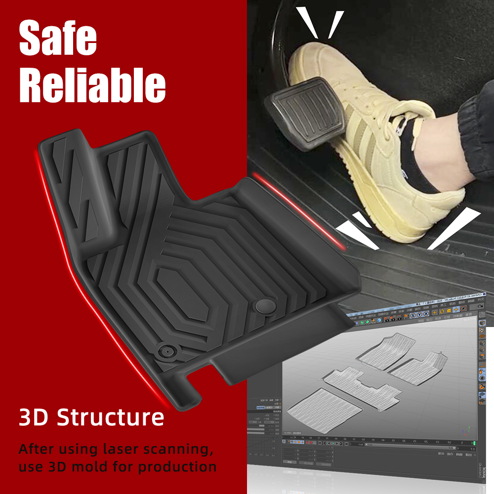 Dywaniki samochodowe 3D TPE do – Car Floor Mat Rubber recenzja i cena