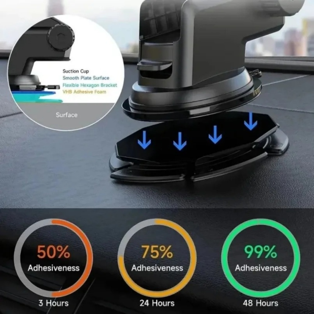 Uniwersalna podkładka z przyss – Car Accessories Phone Holder recenzja i cena