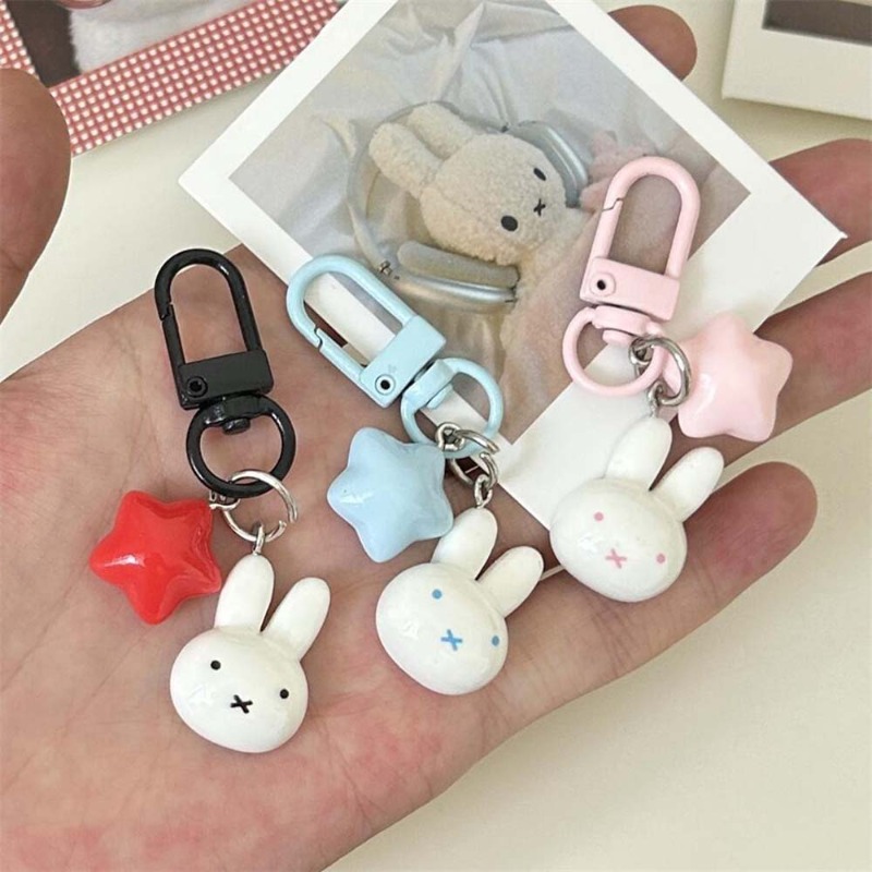 Uroczy brelok Miffy, słodki kr – Car Accessories You Need recenzja i cena