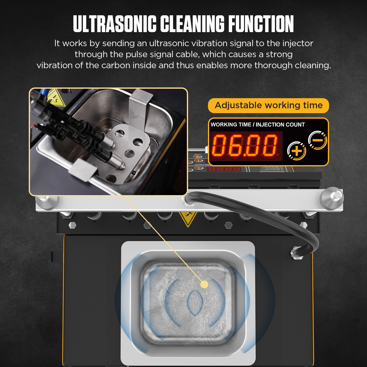 AUTOOL CT400 GDI EFI FEI Urząd – Fuel Injector Cleaner recenzja i cena